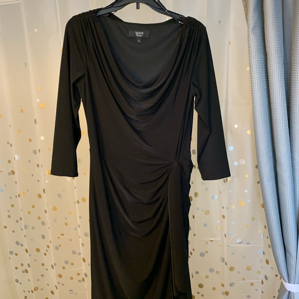 Tadashi black dress Sz L